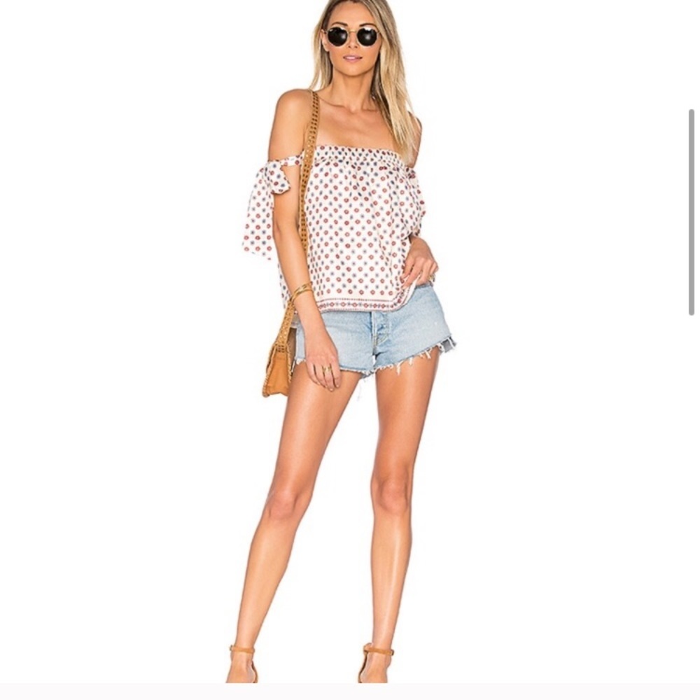 COPY - TULAROSA REVOLVE PERRY TOP POLKA DOT